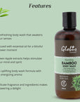 Nourishing Bamboo Body Wash & Body Lotion Features