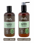 Nourishing Bamboo Body Wash & Body Lotion