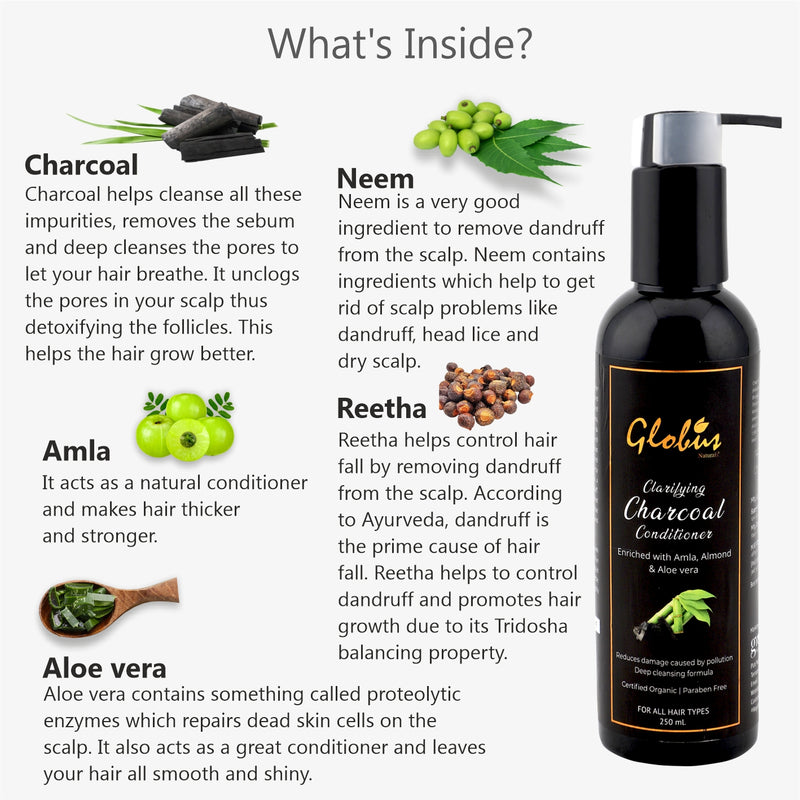 Whats Inside in Clarifying Charcoal Conditioner