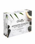 Globus Naturals Charcoal Facial Kit For Skin Exfoliation & Refreshed Glowing Skin