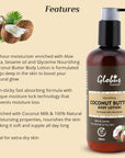 Coconut Butter Body Wash & Body Lotion Features 