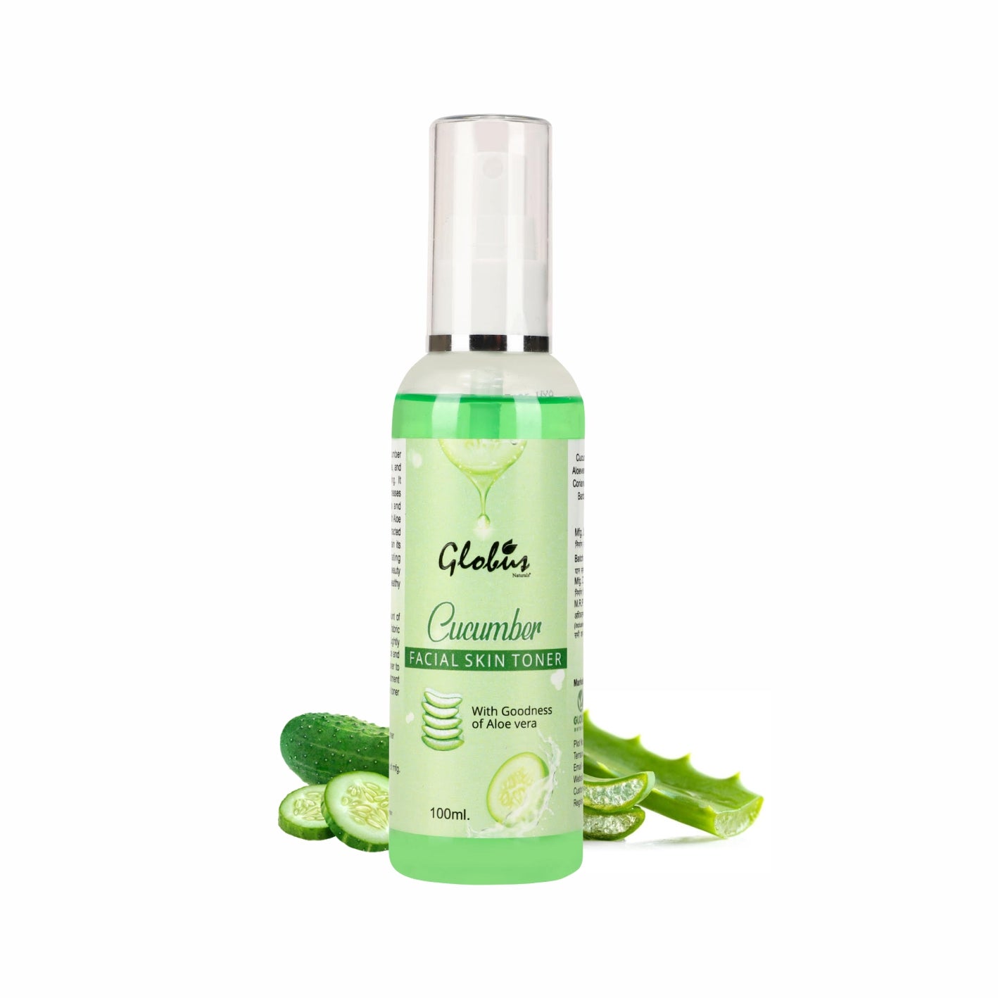 Cucumber Facial Skin Toner With Goodness Of Aloe Vera Extract 100ml