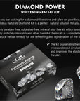 Globus Naturals Lightening Diamond Facial Kit For Skin Tightening and Ultra Glow Key Feature