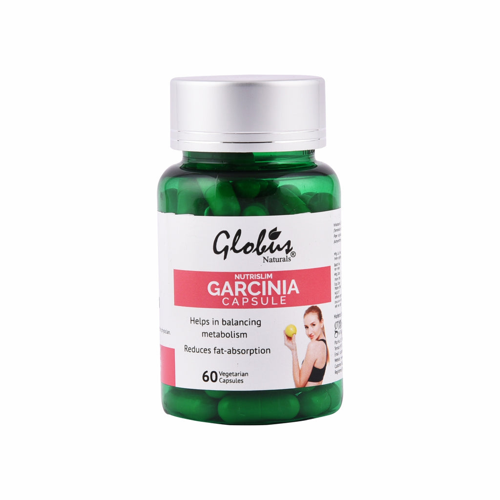 Globus Naturals Garcinia Capsules for Weight Loss & Boosting Metabolism Bottle