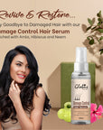 Globus Remedies Damage Control Hair Serum, For Frizzy Hair, Smoothens Rough Ends, Adds Instant Shine,100ml (Pack of 2)