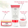 Glycolic & Salicylic acid Pimple clear Face wash & Face Gel & Cream