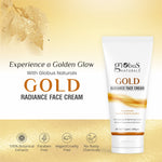 Gold Radiance Anti Ageing & Brightening Face Cream, Enriched with Enriched with Coconut, Rose & Liquorice, Skin Lightening Formula, Reduces Fine Lines & Wrinkles, 100gms