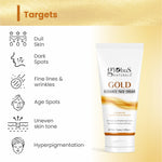 Gold Radiance Anti Ageing & Brightening Face Cream, Enriched with Enriched with Coconut, Rose & Liquorice, Skin Lightening Formula, Reduces Fine Lines & Wrinkles, 100gms