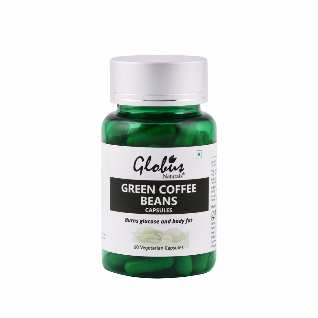 Globus Naturals Green Coffee Beans Weight Management Capsules Bottle