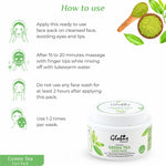 How to Use Green Tea Anti- Pigmentation Soothing & Clarifying Face Pack