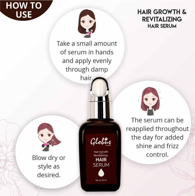 How to Use Hair Growth & Revitalizing Hair Serum