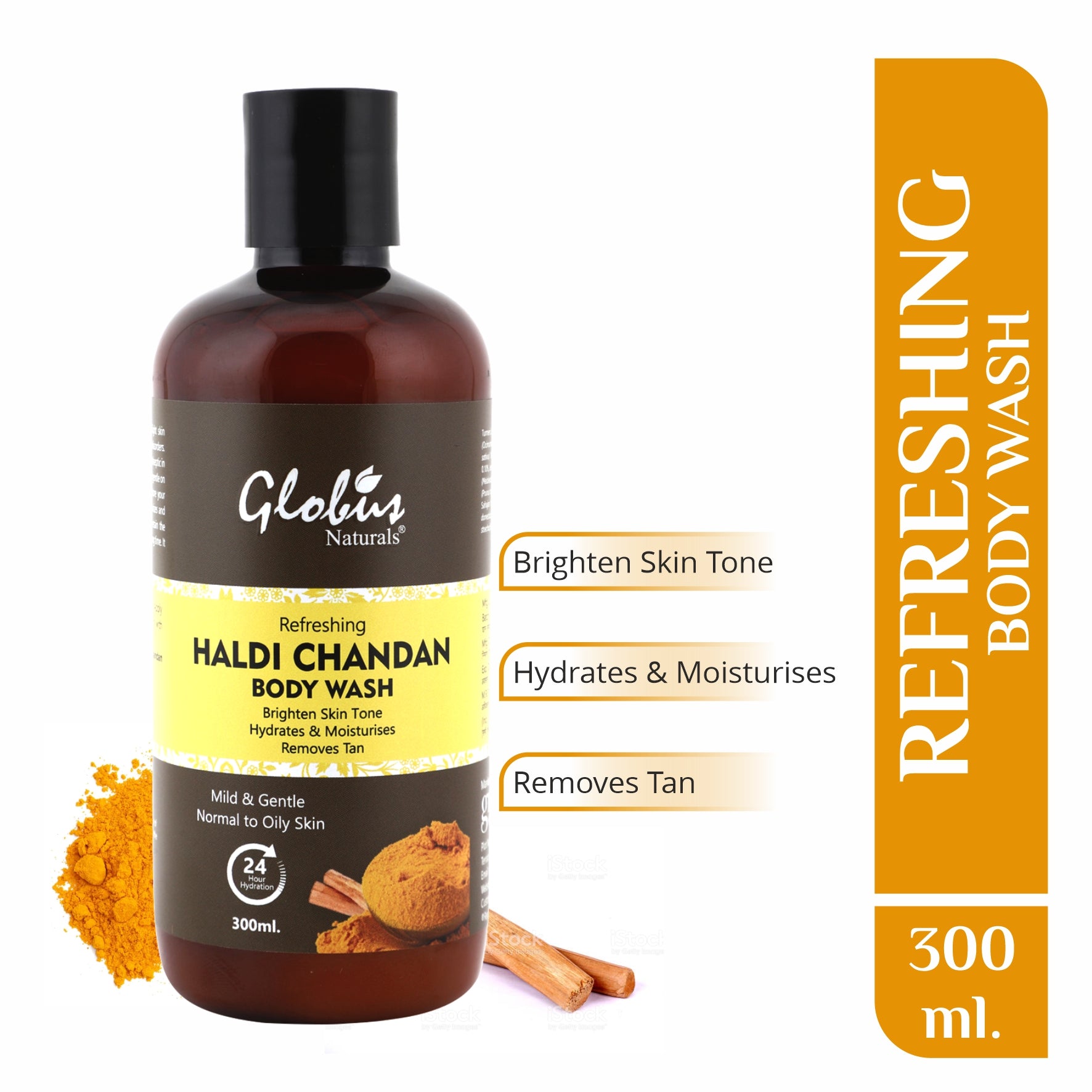 Refreshing Haldi Chandan Body wash 300 ml