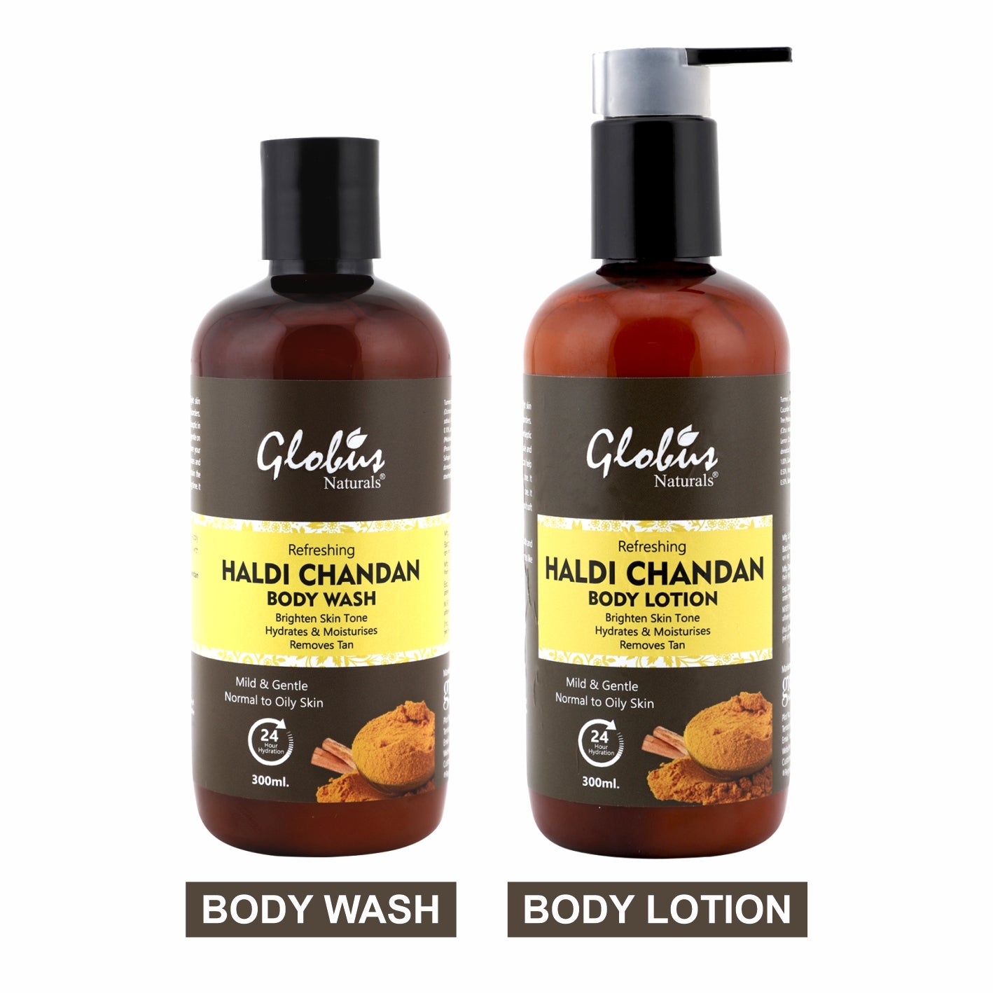 Haldi Chandan Body Wash &amp; Body Lotion