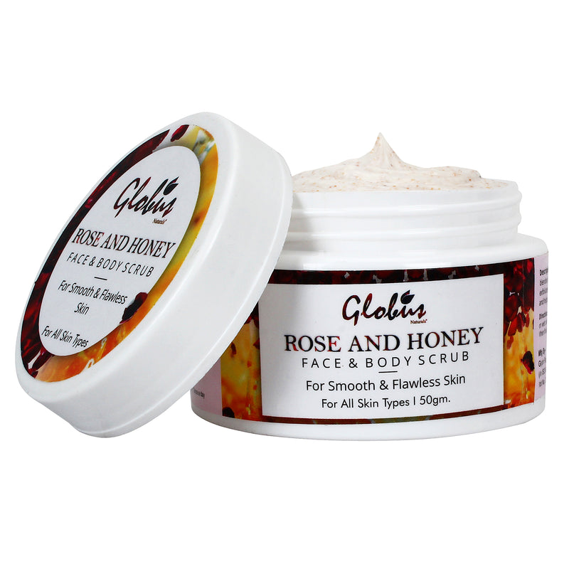 Honey & Rose Face & Body Scrub Open Box
