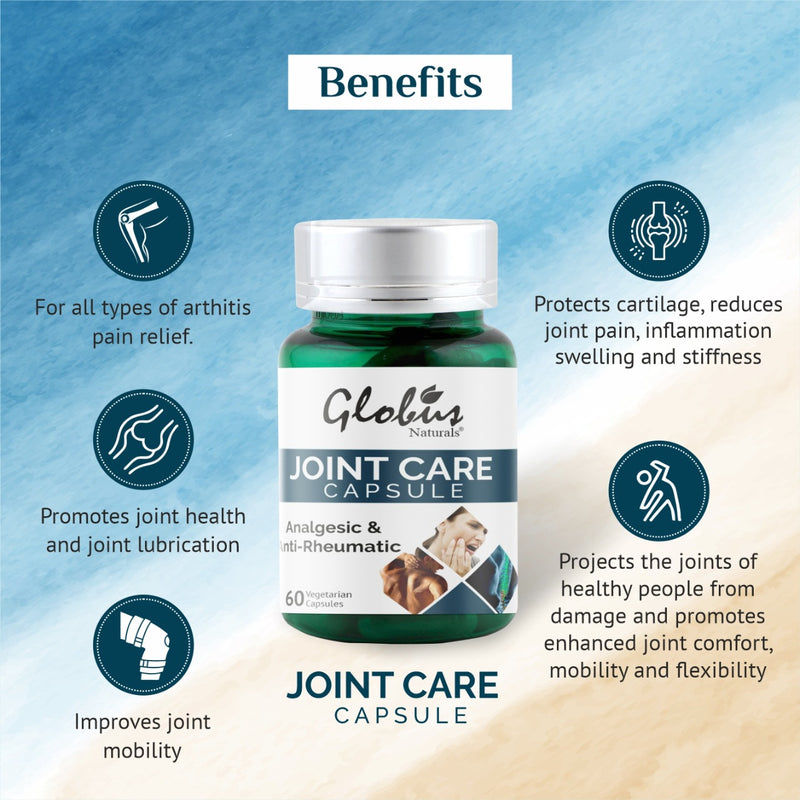 Globus Naturals Joint Care Vegetarian Capsules Benefits 