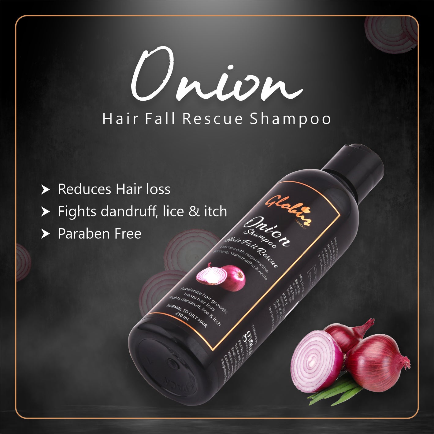 Hair Fall Rescue Onion Shampoo Overview 