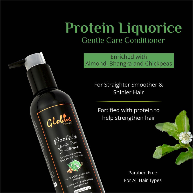 Globus Naturals Protein Gentle Care Hair Growth Conditioner Banner