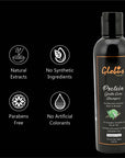 Globus Naturals Protein Gentle Care Hair Growth Shampoo Enriched with Liquorice, Bhringraj Hero Ingredients  