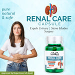 Renal Care Ayurvedic Capsules for kidney Stone, Urinary tract ( 60 cap)