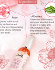 Rejuvenating Rose Water With Goodness Of Aloe Vera extract  Ingredients 