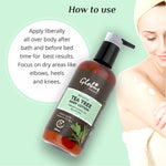How to Use Refreshing Tea Tree Body Lotion