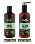 Refreshing Tea Tree Body Wash & Body Lotion