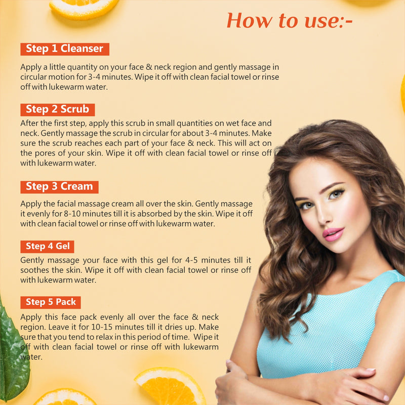 How to Use Globus Naturals Anti-Ageing Hyaluronic Acid and Vitamin C Lightening Brightening Facial Kit For Beautiful & Glowing Skin