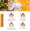 How to Use Walnut & Orange Face & Body Scrub 