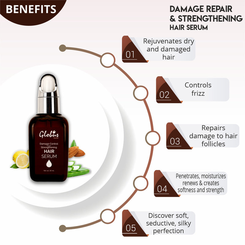 Damage Control & Strengthening Hair Serum Benefits 